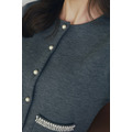 100%美麗諾羊毛手工珍珠上衣 3色 （只剩灰現貨）_13
