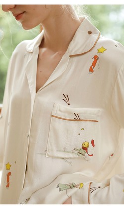 經典法國小王子貢緞睡衣（現貨）