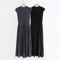 法之絲質洋裝 2色（深灰現貨）_13