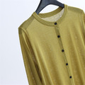 亞麻天絲圓領外套 6色 （橄欖綠/白現貨）_17
