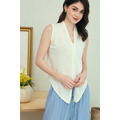 天絲亞麻紙片無袖背心 4色_12