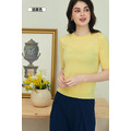 冰淇淋羊毛混紡五分袖上衣 4色（現貨）_2