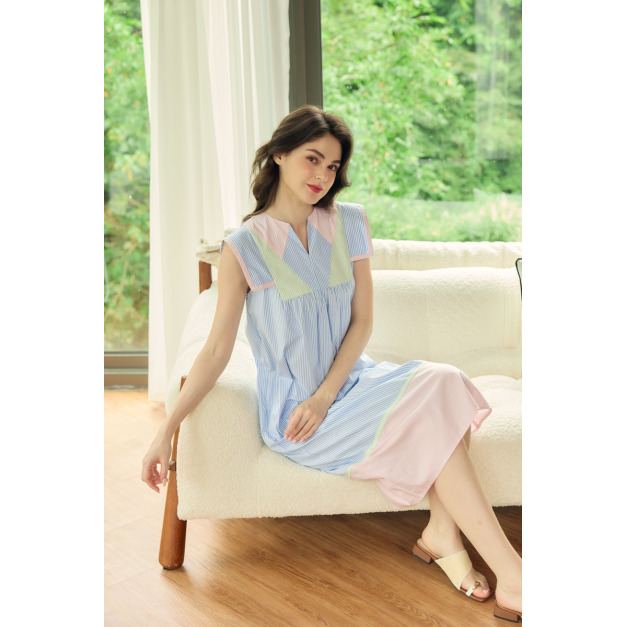 未來感線條洋裝（現貨）