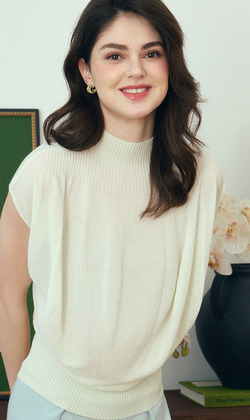 6%桑蠶絲雙面穿透氣上衣 5色（現貨）