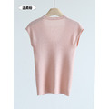 100%天絲桃心領素面上衣 6色 （只剩白色現貨）_10