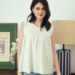 亞麻天絲泡泡娃娃上衣 4色（現貨）