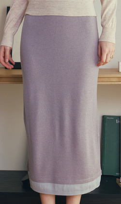 輕感春季灰藍裙 4色（高級灰現貨）