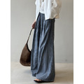 直條大寬褲 2色 （現貨）_3