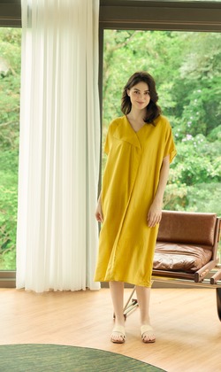 閃閃沙灘放鬆洋裝 3色 （現貨）