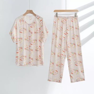 旺斯馬戲團貢緞睡衣 （只剩S/M)