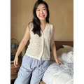 鏤空針織背心上衣（現貨）_4
