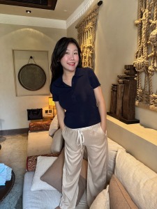 質感知性素面polo衫 4色（現貨）