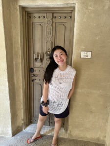 長版鏤空無袖針織上衣（現貨）