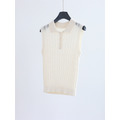 進口和紙紗無袖POLO上衣 4色（現貨）_30