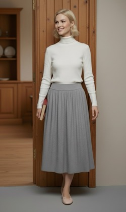 老錢風高領上衣 5色（現貨）