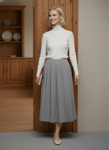 老錢風高領上衣 5色（現貨）