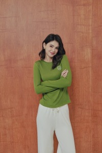 蘭精天絲長袖圓領上衣 5色（現貨）