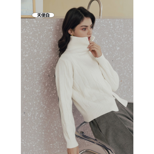 綿羊絨麻花多色毛衣外套 6色（現貨）