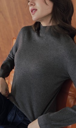 經典義大利半高領毛衣 6色（現貨）