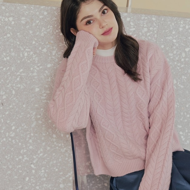 100%羊毛麻花毛衣 4色（現貨）