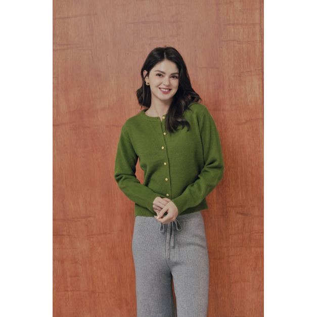 朵莉金釦毛衣外套 6色（現貨）