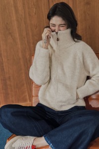 首爾花紗毛衣外套 3色（現貨）