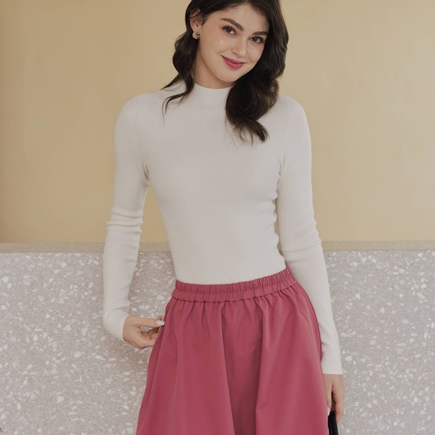 厚版羊毛混紡修身上衣 13色（現貨）