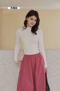 厚版羊毛混紡修身上衣 13色（現貨）