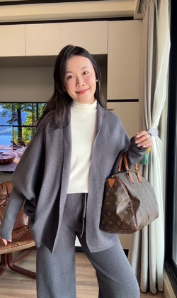 溫柔罩衫兩件式套裝 2色