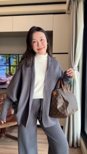 溫柔罩衫兩件式套裝 2色