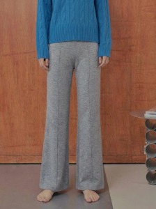 60支桑蠶絲羊毛混紡薄長褲 （現貨）