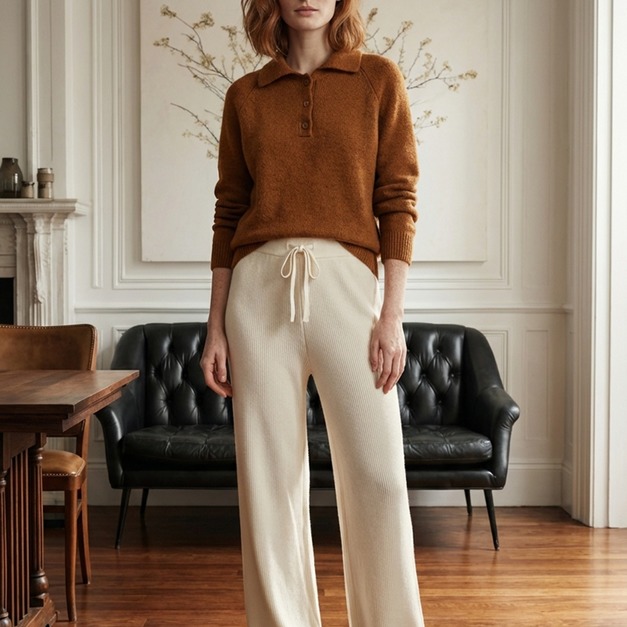 高領木質毛衣 3色（現貨）