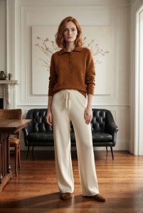 高領木質毛衣 3色（現貨）