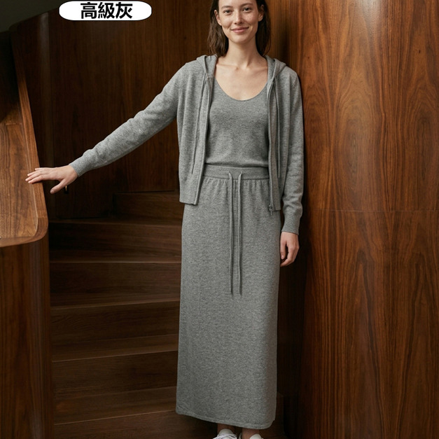 朵法天絲亞麻三件套裝 4色（現貨）