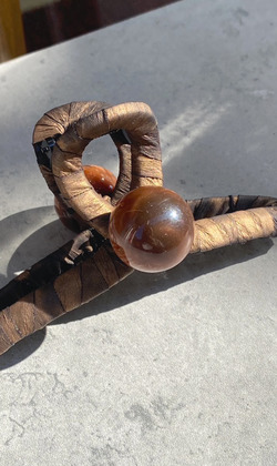 ｜鯊魚夾｜秋風 • 纏繞一字 盤髮髮夾 單只販售