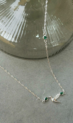 ｜純銀項鍊 925｜青睞 • 青鳥 頸鍊鎖骨鏈  單只販售