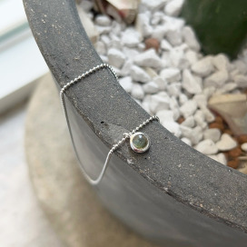 ｜純銀項鍊 925｜詮釋 • 月光石 頸鍊鎖骨鏈  單只販售