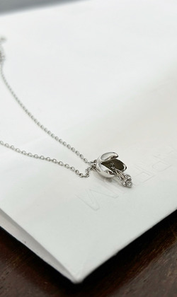 ｜純銀項鍊 925｜綻放 &bull; 花朵 頸鍊鎖骨鏈  單只販售