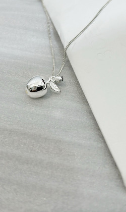 ｜純銀項鍊 925｜童話 • 蘋果 頸鍊鎖骨鏈 單只販售