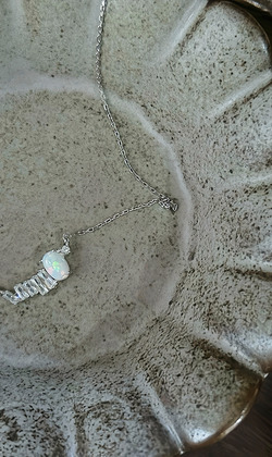 ｜純銀項鍊 925｜遠方 • 鋯石 毛衣鏈頸鏈鎖骨鏈  單只販售