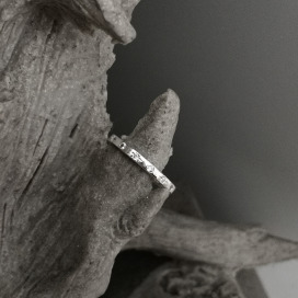 ｜純銀戒指 925｜閃星 &bull; 芒星鑲鑽相間戒指 單只販售