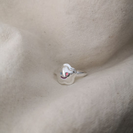 ｜純銀戒指 925｜星寶寶 &bull; 澎澎微笑珐瑯戒指 單只販售