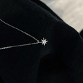 ｜純銀項鍊 925｜芒星 • 鋯石星星 毛衣鏈頸鏈鎖骨鏈戒指耳環 單只販售