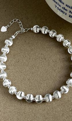 ｜純銀手鏈925｜幻想 • 珠珠 手鍊素鏈銀鏈 單只販售