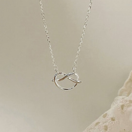 ｜純銀項鏈 925｜自得 • 德國餅乾 項鍊素鏈銀鏈簡約 單只販售