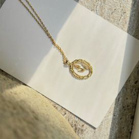 ｜純銀項鍊 925｜超越 &bull; 小花 毛衣鏈頸鏈鎖骨鏈  單只販售