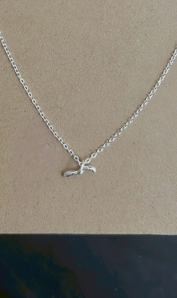 ｜純銀項鍊｜心緒 &bull;打結紐結 毛衣鏈頸鏈鎖骨鏈 單只販售