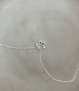 ｜純銀項鍊｜季節 • 小花 毛衣鏈頸鏈鎖骨鏈 單只販售