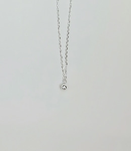 ｜純銀項鍊｜冰清 • 圓球 毛衣鏈頸鏈鎖骨鏈 單只販售