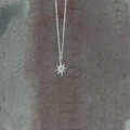 ｜純銀項鍊｜炫目 • 芒星 毛衣鏈頸鏈鎖骨鏈 單只販售_2